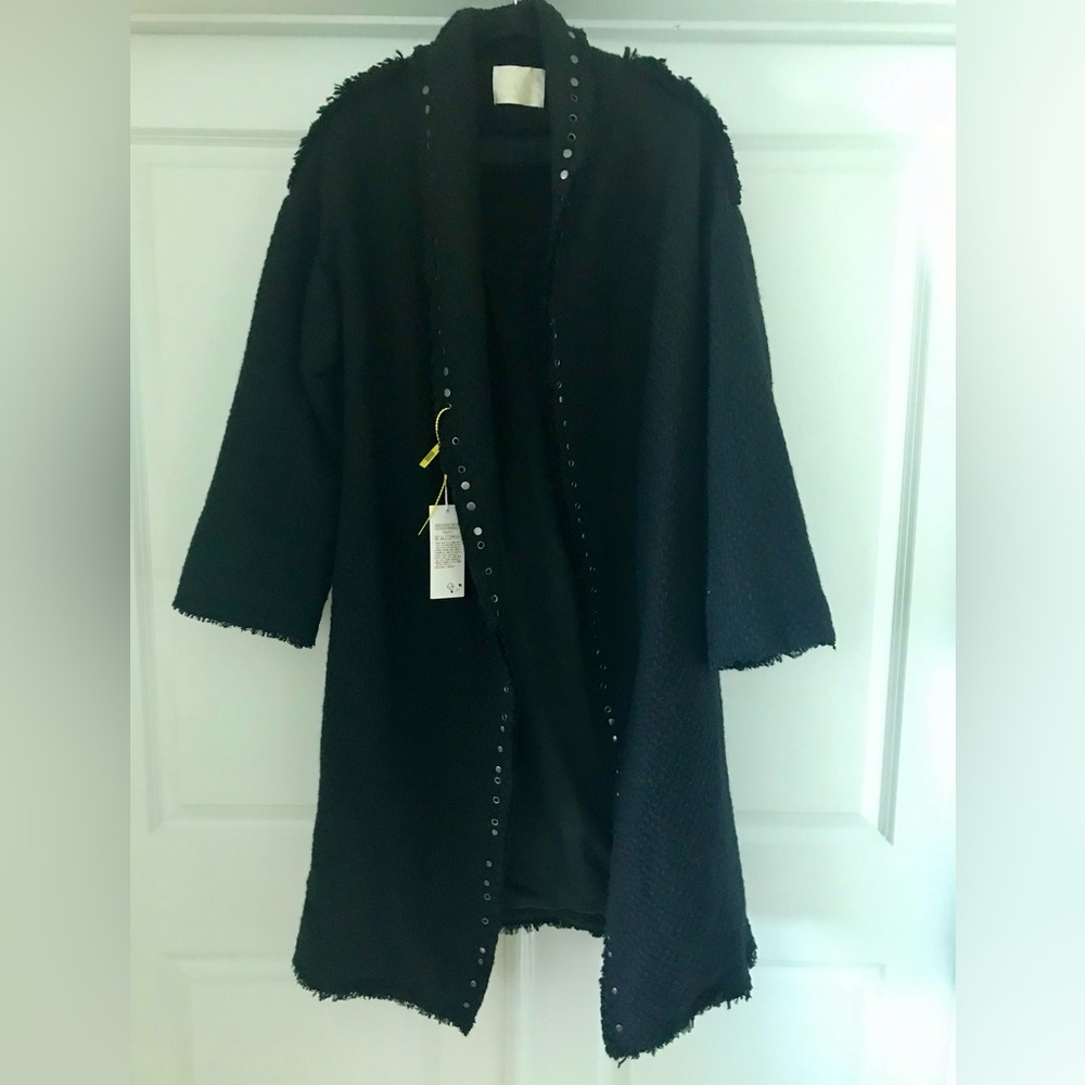Black Texture Coat